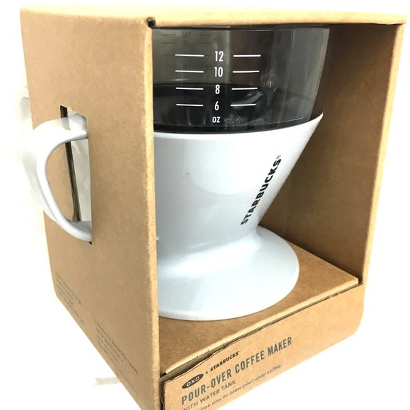 STARBUCKS OXO Single Serve Auto-Drip Pour-Over Coffee Maker NWT - Picture 2 of 10
